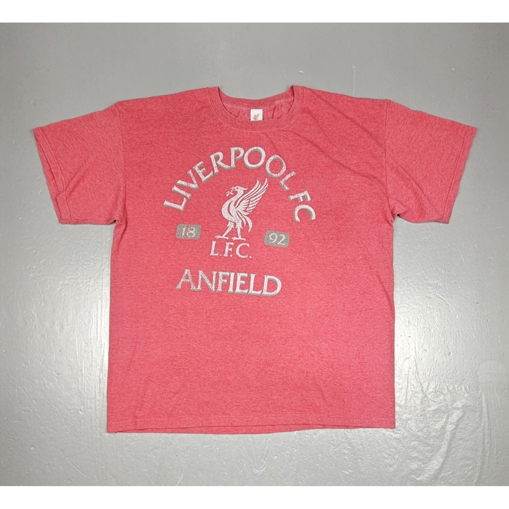 Vintage Official Liverpool Football Club  T-Shirt Mens Lrg Premier League Soccer